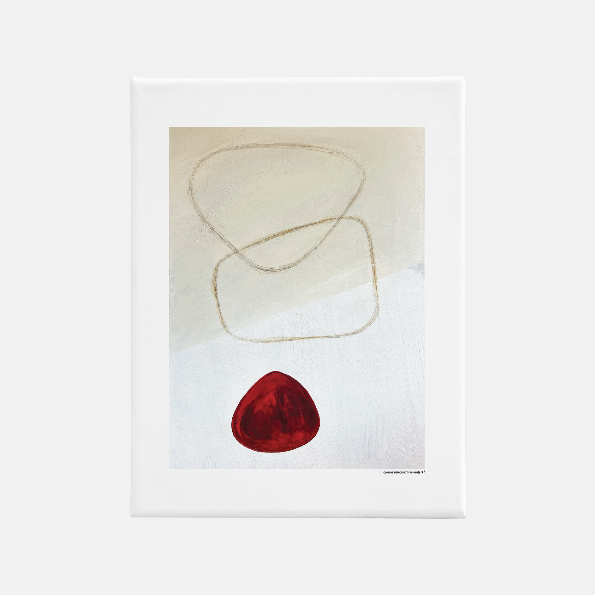 Origine, oeuvre sur toile étirée – Image 4