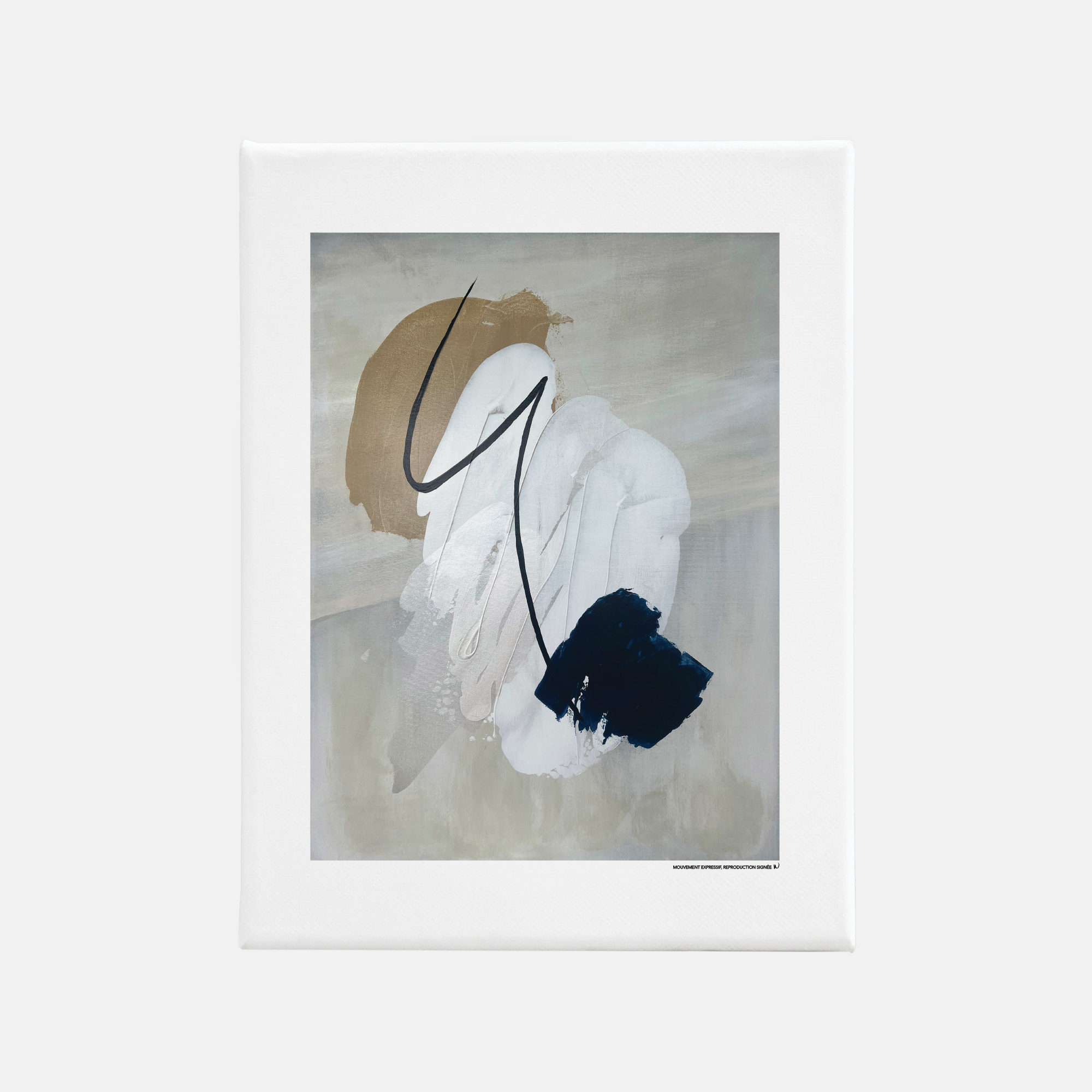 Envol, oeuvre sur toile étirée – Image 3