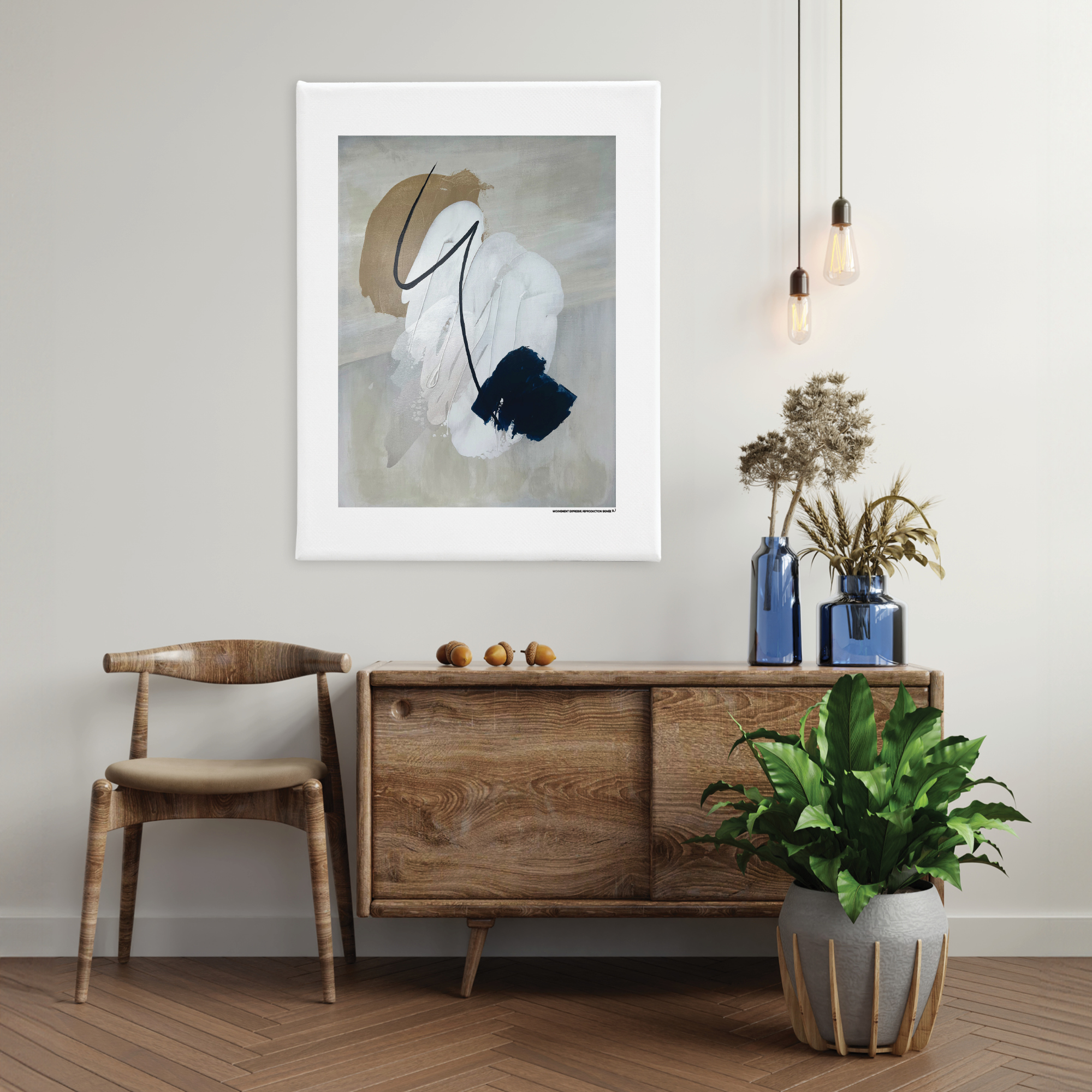 Envol, oeuvre sur toile étirée – Image 5